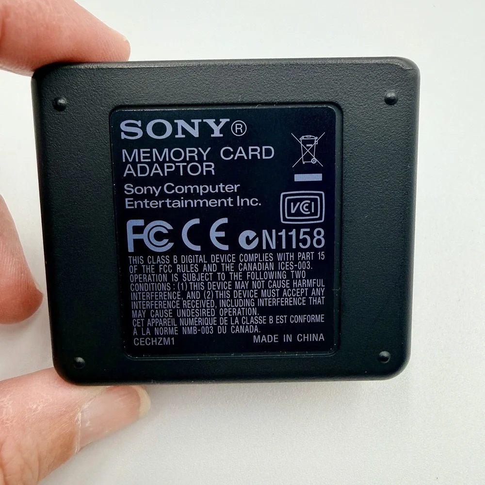 Sony PS3 Memory Card Adaptor CECHZM1 PlayStation 3 PS1 PS2 Performance Card Lot